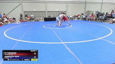 157 lbs Round 2 (8 Team) - Ty Thrasher, Oklahoma Red vs Anderson Heap, Florida