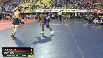 184 lbs Quarters & 1st Wb (16 Team) - Jacari Deal, Nebraska-Kearney vs Cade Mueller, Augustana (SD)