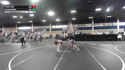 88 lbs Round Of 16 - Sage Cruz, Flow Academy HI vs Rylan Zinkin, Dethrone WC