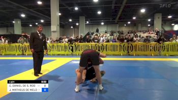 CARLOS DANIEL DE S. RODRIGUES vs JOÃO MATHEUS DE MELO ASSONITIS 2024 American National IBJJF Jiu-Jitsu Championship