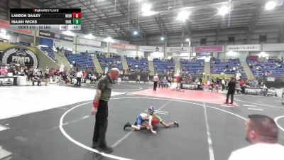 50 lbs Rr Rnd 3 - Landon Dailey, Nebraska Wr Ac vs Isaiah Wicks, Englewood LiveWire