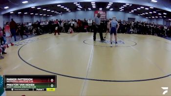 77 lbs Quarterfinal - Preston Van Hoven, Legacy Dragons Wrestling Club vs Parker Patterson, Wild Buffalo Wrestling Club