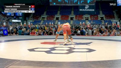 132 lbs Champ. Rd Of 32 - Manuel Saldate, NV vs Aidan Yarussi, NJ