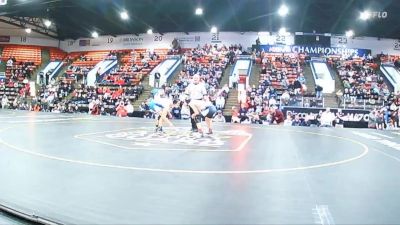 126 lbs Semifinals (8 Team) - Bryan Sterling, Dundee vs Oliver Johnson, Lake Odessa Lakewood