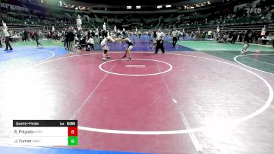 127 lbs Quarterfinal - Stella Frigiola, North Hunterdon vs Jeveah Turner, Immortals Wrestling