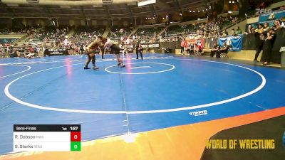 Semifinal - Ryne Dobson, Moen Wrestling Academy vs Solomon Starks, Ready RP Nationals