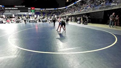 125 lbs Consy 5 - Oslynn Borich, Shikellamy vs Laila Greathouse, Titusville