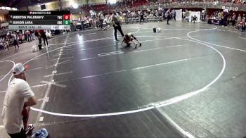 50 lbs Cons. Round 2 - Weston Palensky, Yutan Wrestling Club vs Junior Jara, Gering Wrestling Club