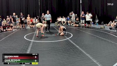 76 lbs Round 5 (8 Team) - Grayden Paris, POWA vs Chase Reynolds, Revolution Elite