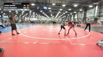 95 lbs Rr Rnd 1 - Xaiden Erskine, Mat Warriors Yellow MS - MS vs Macoy Morrency, Woodshed Wrestling Club - MS