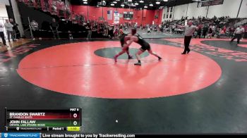 215 lbs Cons. Round 3 - Brandon Swartz, St. Charles (EAST) vs John Fallaw, Crystal Lake (PRAIRIE RIDGE)