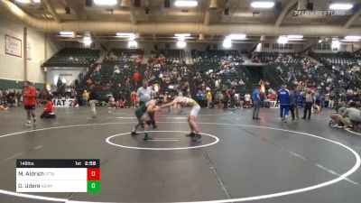 Consolation - Michael Aldrich, Ottawa University vs Dylan Udero, Adams State