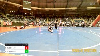 110 lbs Round Of 16 - Tripp Rackley, Tuttle Elite Wrestling Club vs Tyrone Evans III, Orchard South WC