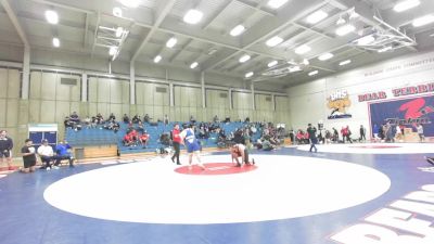 285 lbs Round Of 32 - Anthony Perez, Clovis West vs Aidan Sanchez, Clovis