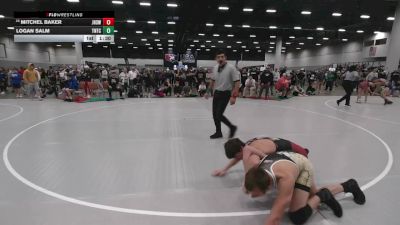 132 lbs Champ. Rd Of 64 - Logan Salm, Team Nazar Training Center vs Mitchel Baker, Jackson High School Wrestling