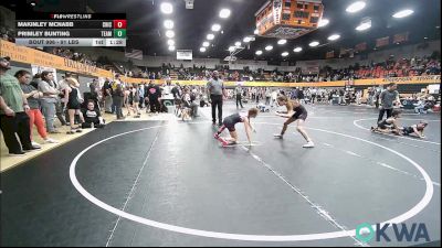 91 lbs Rr Rnd 5 - MaKinley McNabb, Chickasha Wrestling vs Primley Bunting, Team Worx Wrestling Club