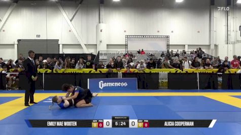 Alicia Cooperman vs Emily Mae Wooten 2025 World IBJJF Jiu-Jitsu No-Gi Championship