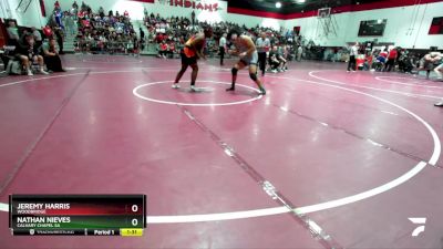 285 lbs Quarterfinal - Nathan Nieves, Calvary Chapel SA vs Jeremy Harris, Woodbridge