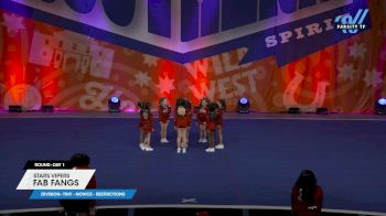 Stars Vipers - San Antonio - Fab Fangs [2025 L1 Tiny - Novice - Restrictions Day 1] 2025 Cheer Power Southern Nationals
