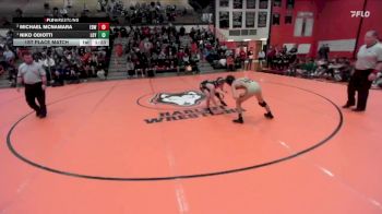 106 lbs 1st Place Match - Niko Odiotti, Wilmette (LOYOLA) vs Michael McNamara, EDWARDVILLE (HS)