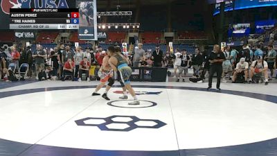 165 lbs Champ. Rd Of 32 - Austin Perez, Illinois vs Tre Haines, Washington