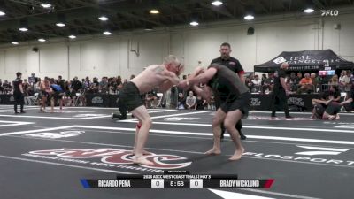 Brady Wicklund vs Ricardo Pena 2026 ADCC West Coast Trials