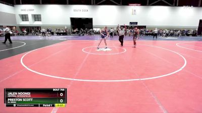 144 lbs Cons. Round 2 - Preston Scott, El Reno vs Jalen Ndongi, Central (Springfield)