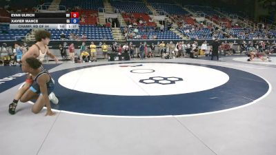 132 lbs Champ. Rd Of 64 - Evan Ulrich, West Virginia vs Xavier Mance, Georgia