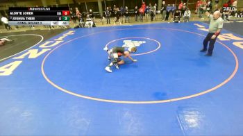 126 lbs Cons. Round 3 - Joshua Theis, Lincolnway East vs Alonte Lorek, Unattached