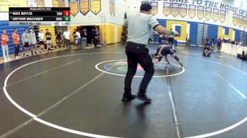 132 lbs Champ. Round 1 - Max Baylis, Tohopekaliga vs Arthur Machado, West Boca Raton Community High School