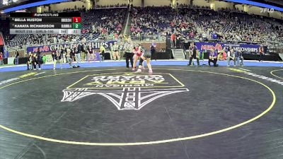 Girls-235 lbs Quarterfinal - Annmarie Green, Clare Hs Girls vs Sydney Smith, Portage Central Hs Girls