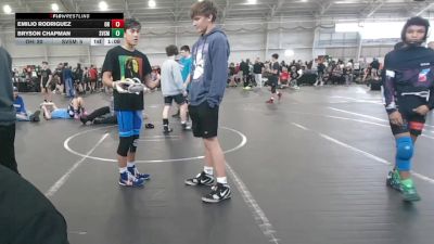 106 lbs Round 4 (8 Team) - Bryson Chapman, St Vincent St Mary vs Emilio Rodriguez, Old Hickory