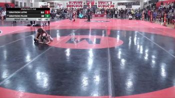 80 lbs Cons. Round 4 - Grayson Pilon, Monticello Warriors vs Grayson Luthi, MAHACA