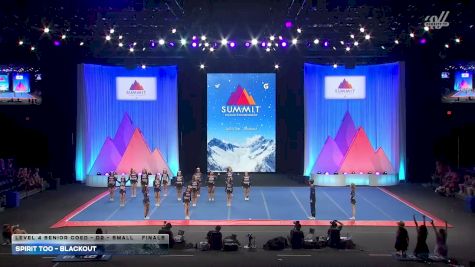 Spirit Too - Blackout [2026 L4 Senior Coed - D2 - Small Finals] 2026 The D2 Summit