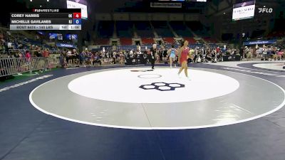 140 lbs Cons. Sub-rd Of 16 - Corey Harris, OK vs Michelle Gavilanes, NJ