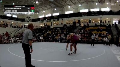 285 lbs 1st & 3rd (16 Team) - Jayden Thomasson, Central (Carroll) vs Landon McKee, Ola