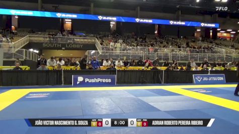 Adrian Roberto Pereira Ribeiro vs João Victor Nascimento S. Souza 2025 Pan Jiu Jitsu IBJJF Championship