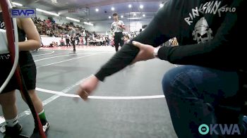 41-45 lbs Quarterfinal - Cooper Simpson, Salina Wrestling Club vs Wyatt Pugh, Runestone