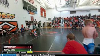 98 lbs Cons. Round 3 - Garrett Davis, Powell Middle School vs Jasper Lopez, Lovell Middle School