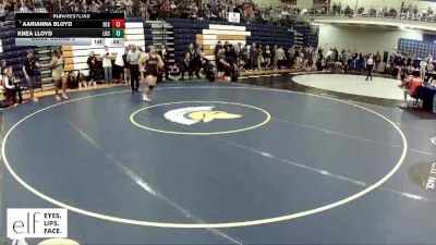 235 lbs. Cons. Round 5 - Aarianna Bloyd, DeKalb vs Knea Lloyd, Little Rock Central