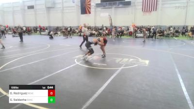 109 lbs Consi Of 16 #2 - Gavin Rodriguez, Reverence Grappling vs Gabriel Saldanha, Rancho Bernardo WC