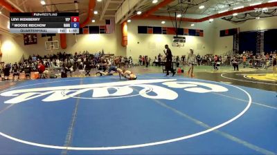 113 lbs Quarterfinal - Levi Ikenberry, Virginia Team Predator vs Moose Reichow, Palm Wrestling Academy