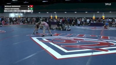 120 lbs 7th Place - Nicolas Enzminger, ND vs Brock Rothermel, PA