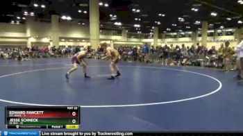 182 lbs Round 9 (10 Team) - Jesse Schneck, SD Red vs Edward Fawcett, STL White