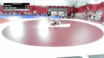126 lbs Semis & Wb (16 Team) - Grady Jennissen, Cambridge-Isanti Blue vs Jake Buss, Weyauwega-Fremont