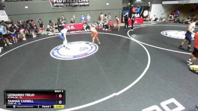 190 lbs Round 1 (16 Team) - Leonardo Trejo, SCVWA-FR vs Tasman Cassell, TCWA-FR