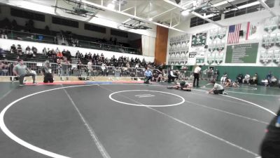 120 lbs 5th Place Match - Justin Asbury, Trabuco Hills vs Jesse Eilders, Villa Park