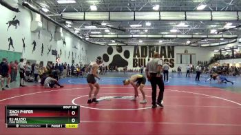 125 lbs Cons. Round 2 - Zach Phifer, Adrian vs EJ Alizio, Case Western