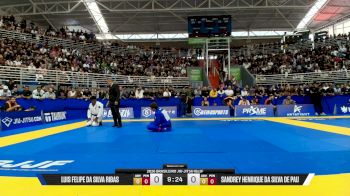 Sandrey Henrique Da Silva De Pau vs Luis Felipe Da Silva Ribas 2026 Brasileiro Jiu-Jitsu IBJJF