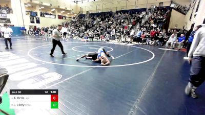 127 lbs Round Of 32 - Adaias Ortiz, Lake Highland Prep vs Luke Lilley, Connellsville